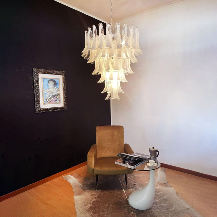 Vekla Chandelier – Handmade Murano Glass, Mid Century Elegance | Vinlighting