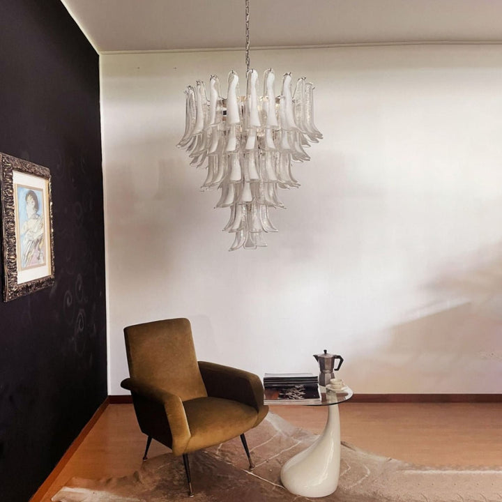 Vekla Chandelier – Handmade Murano Glass, Mid Century Elegance | Vinlighting