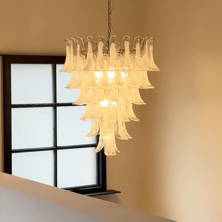 Vekla Chandelier – Handmade Murano Glass, Mid Century Elegance | Vinlighting