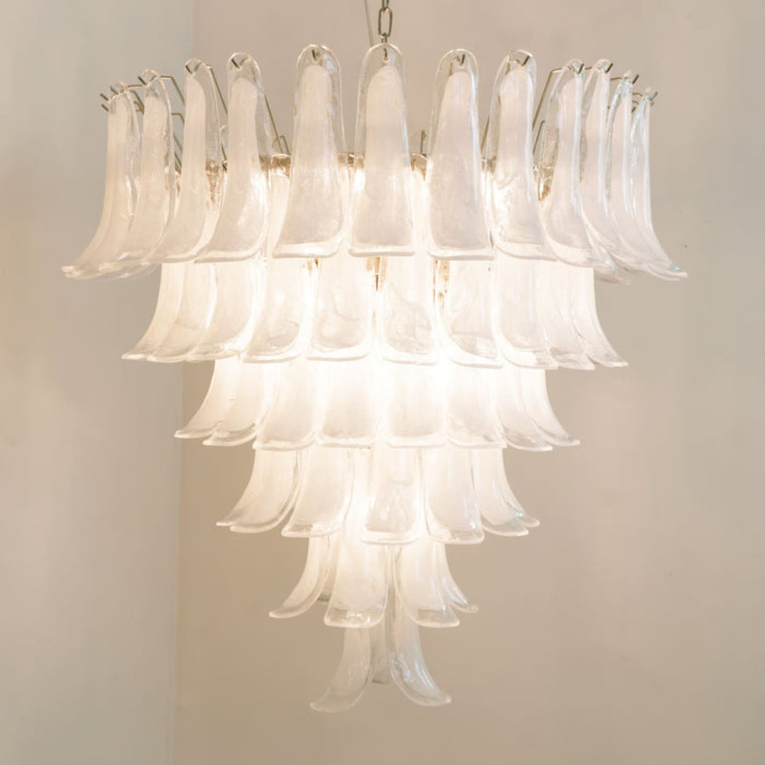 Vekla Chandelier – Handmade Murano Glass, Mid Century Elegance | Vinlighting