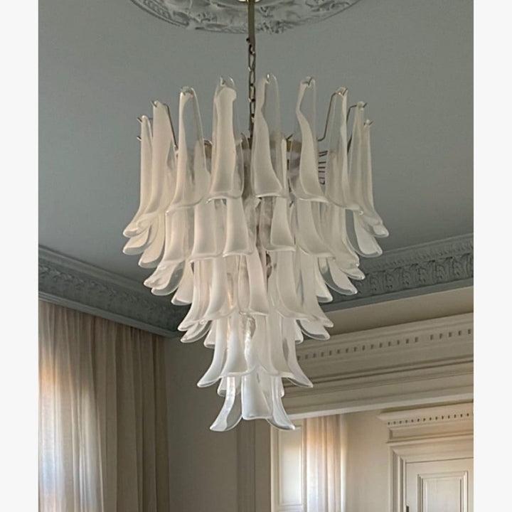 Vekla Chandelier – Handmade Murano Glass, Mid Century Elegance | Vinlighting