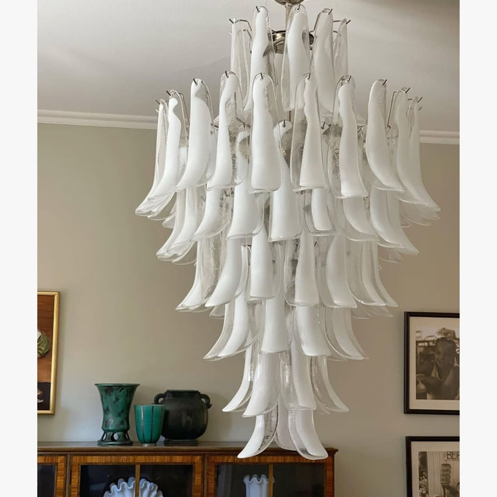 Vekla Chandelier – Handmade Murano Glass, Mid Century Elegance | Vinlighting