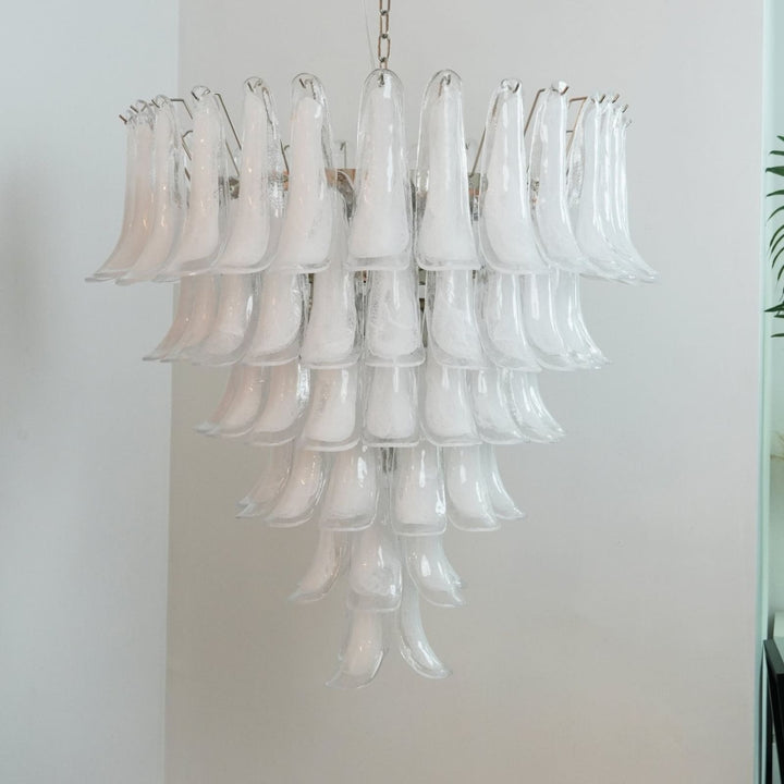 Vekla Chandelier – Handmade Murano Glass, Mid Century Elegance | Vinlighting