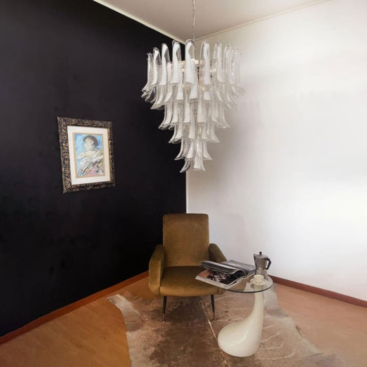 Vekla Chandelier – Handmade Murano Glass, Mid Century Elegance | Vinlighting