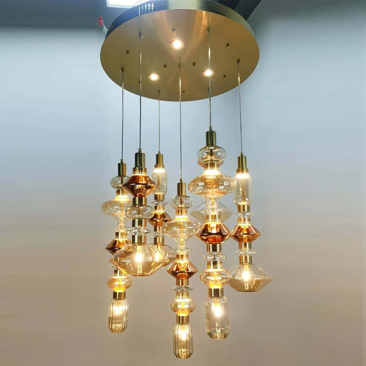 Vekora Pendant Lamp - Luxury Glass Lighting for Modern Spaces