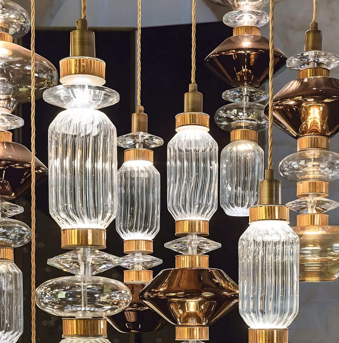 Vekora Pendant Lamp - Luxury Glass Lighting for Modern Spaces