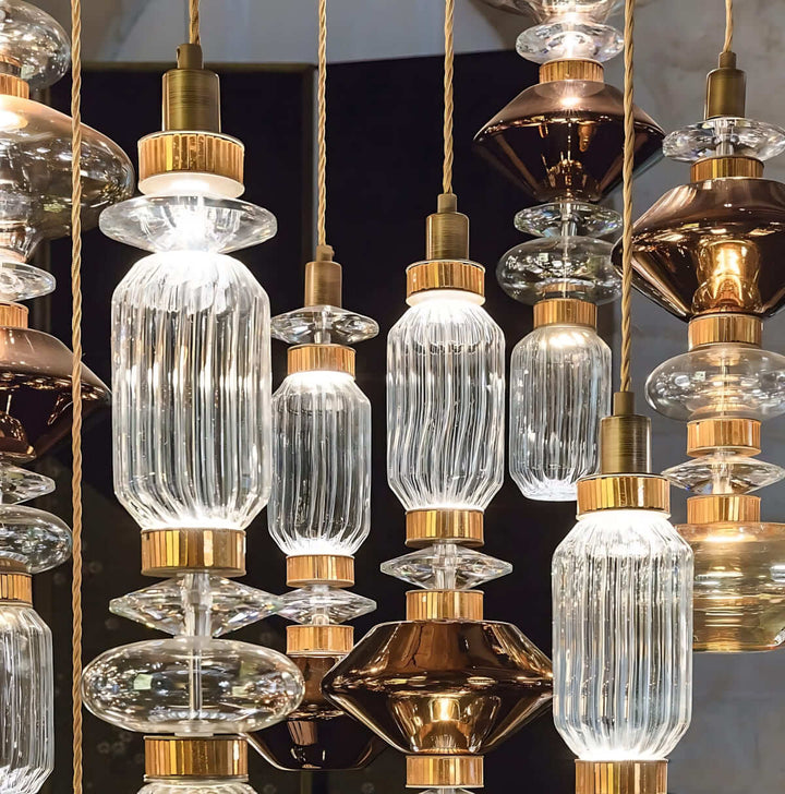 Vekora Pendant Lamp - Luxury Glass Lighting for Modern Spaces