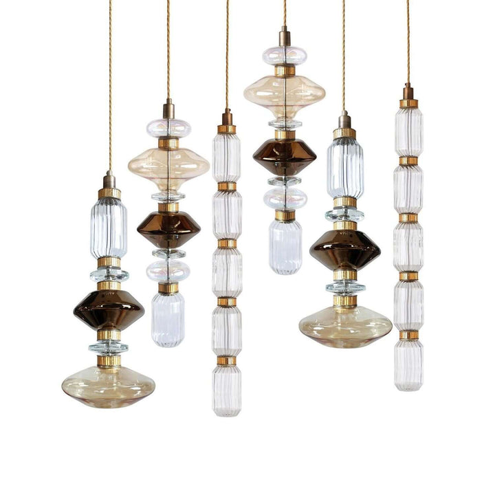 Vekora Pendant Lamp - Luxury Glass Lighting for Modern Spaces