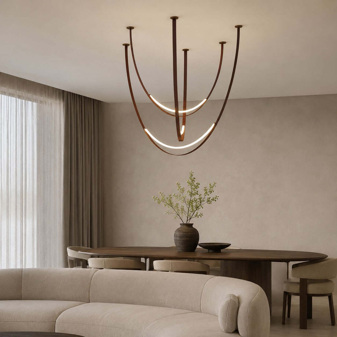 3-Light LED Pendant Light for Stairwells and Foyers | Vinlighting