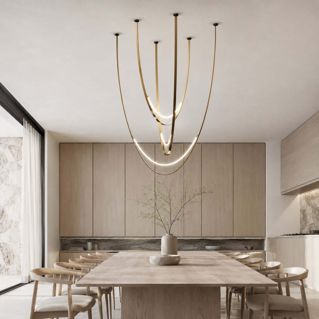 3-Light LED Pendant Light for Stairwells and Foyers | Vinlighting
