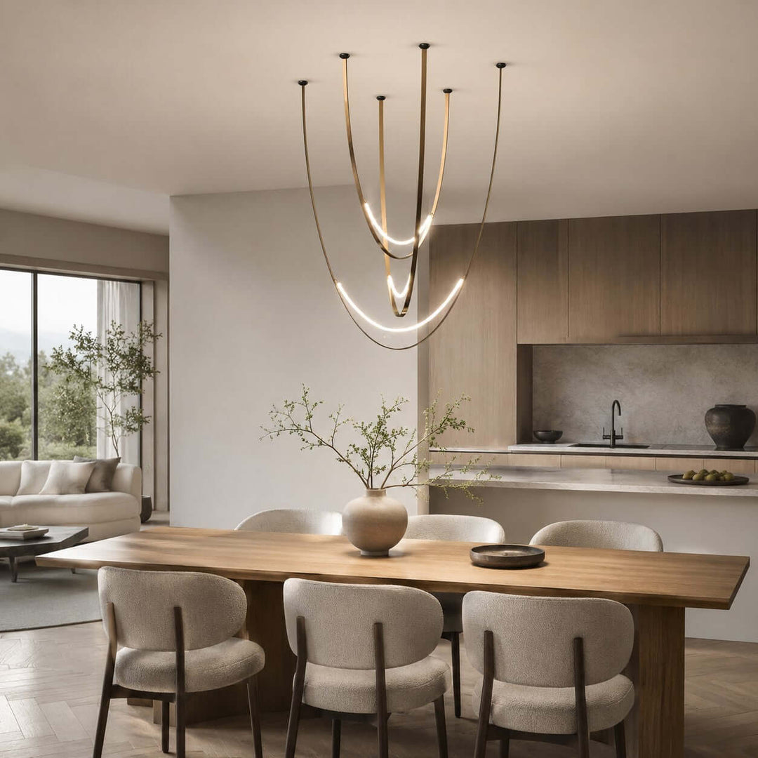 3-Light LED Pendant Light for Stairwells and Foyers | Vinlighting