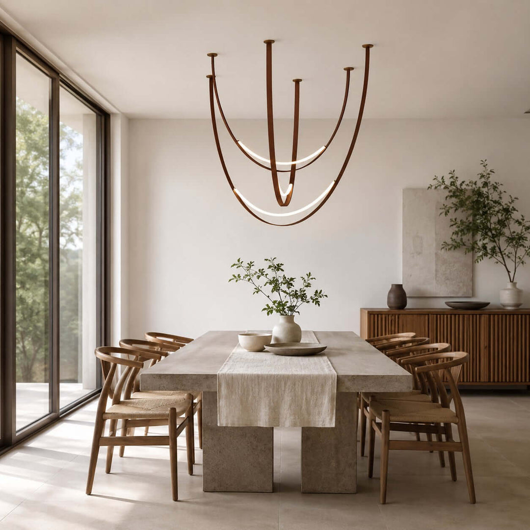 3-Light LED Pendant Light for Stairwells and Foyers | Vinlighting