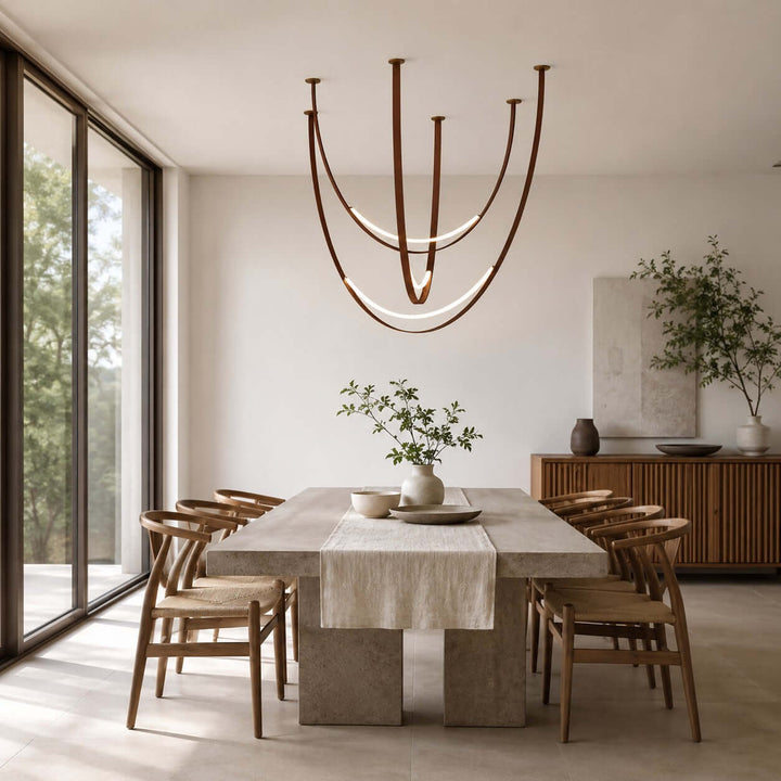 3-Light LED Pendant Light for Stairwells and Foyers | Vinlighting