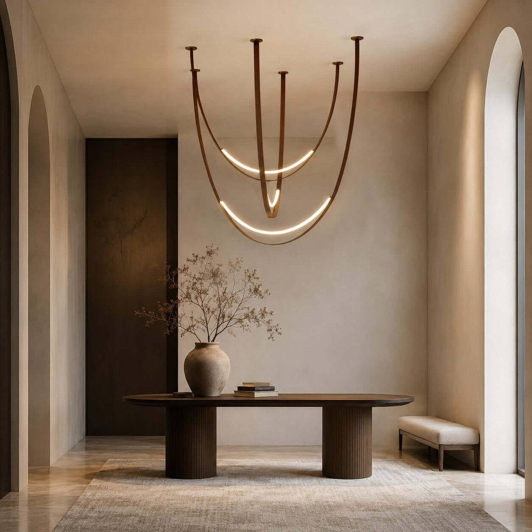 3-Light LED Pendant Light for Stairwells and Foyers | Vinlighting