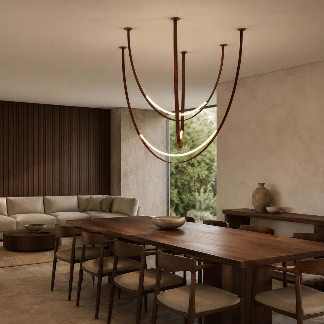 3-Light LED Pendant Light for Stairwells and Foyers | Vinlighting