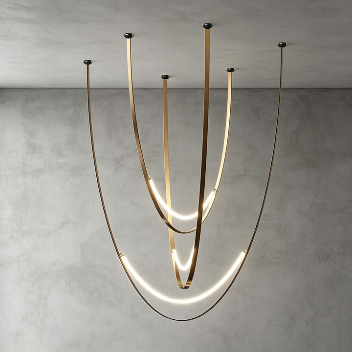 3-Light LED Pendant Light for Stairwells and Foyers | Vinlighting