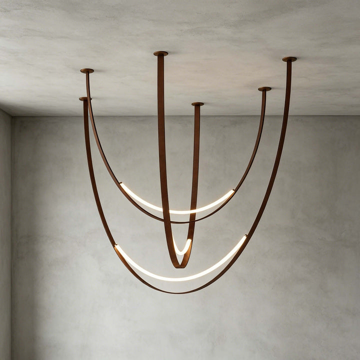 3-Light LED Pendant Light for Stairwells and Foyers | Vinlighting