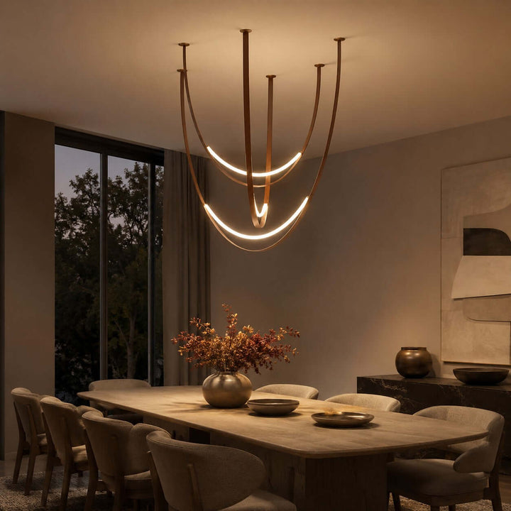 3-Light LED Pendant Light for Stairwells and Foyers | Vinlighting