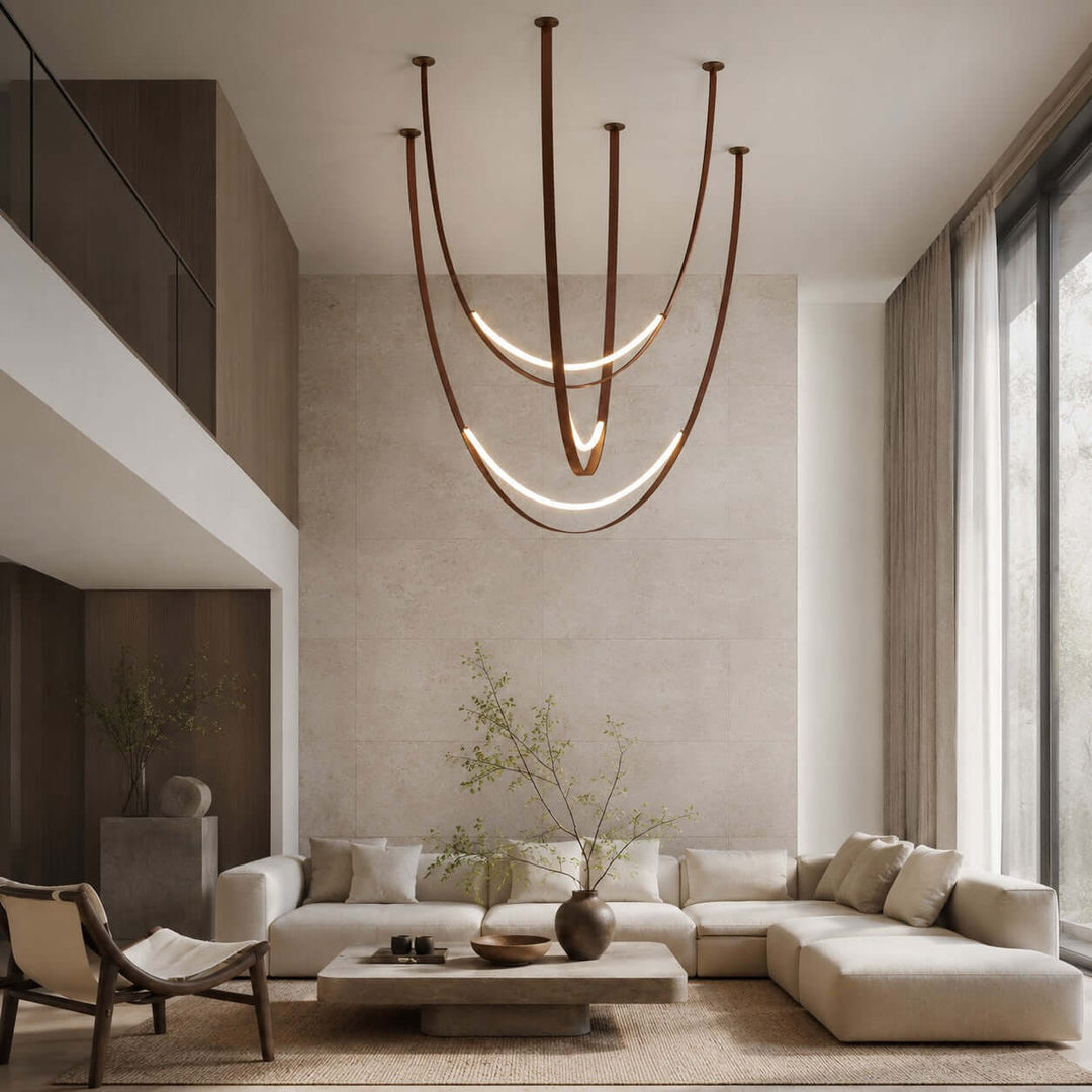3-Light LED Pendant Light for Stairwells and Foyers | Vinlighting