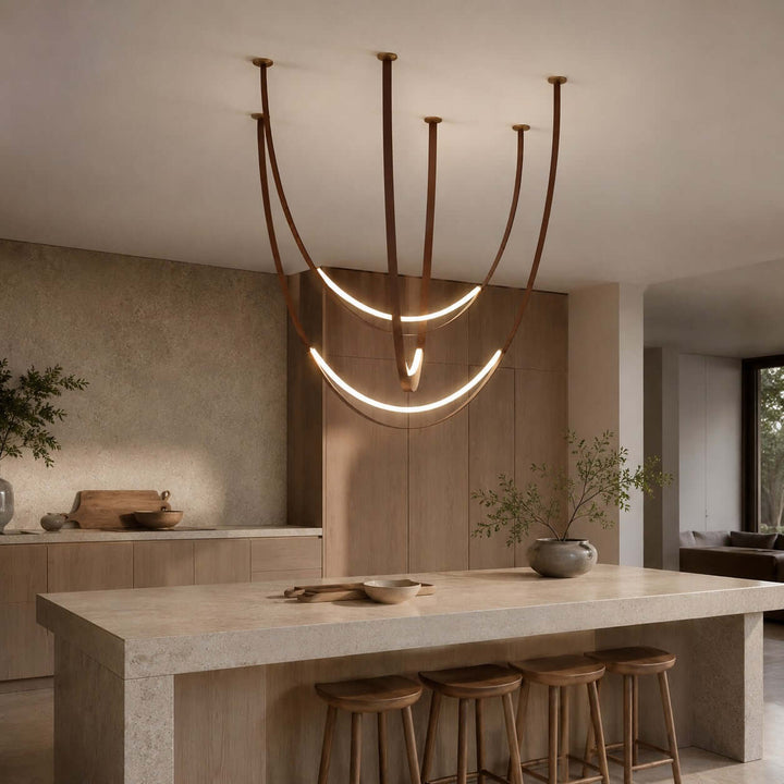 3-Light LED Pendant Light for Stairwells and Foyers | Vinlighting