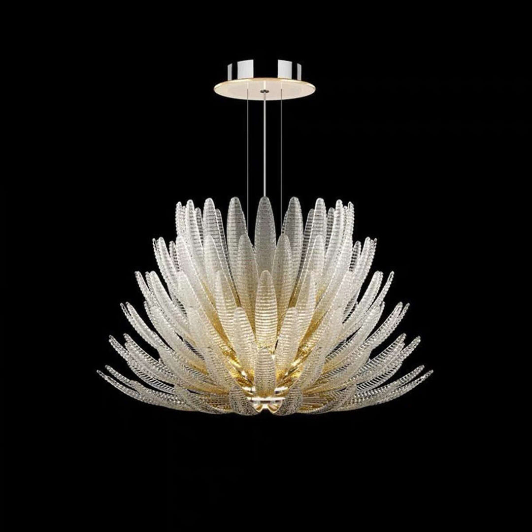 Veliro Chandelier – Modern Luxury Glass Chandelier for Dining