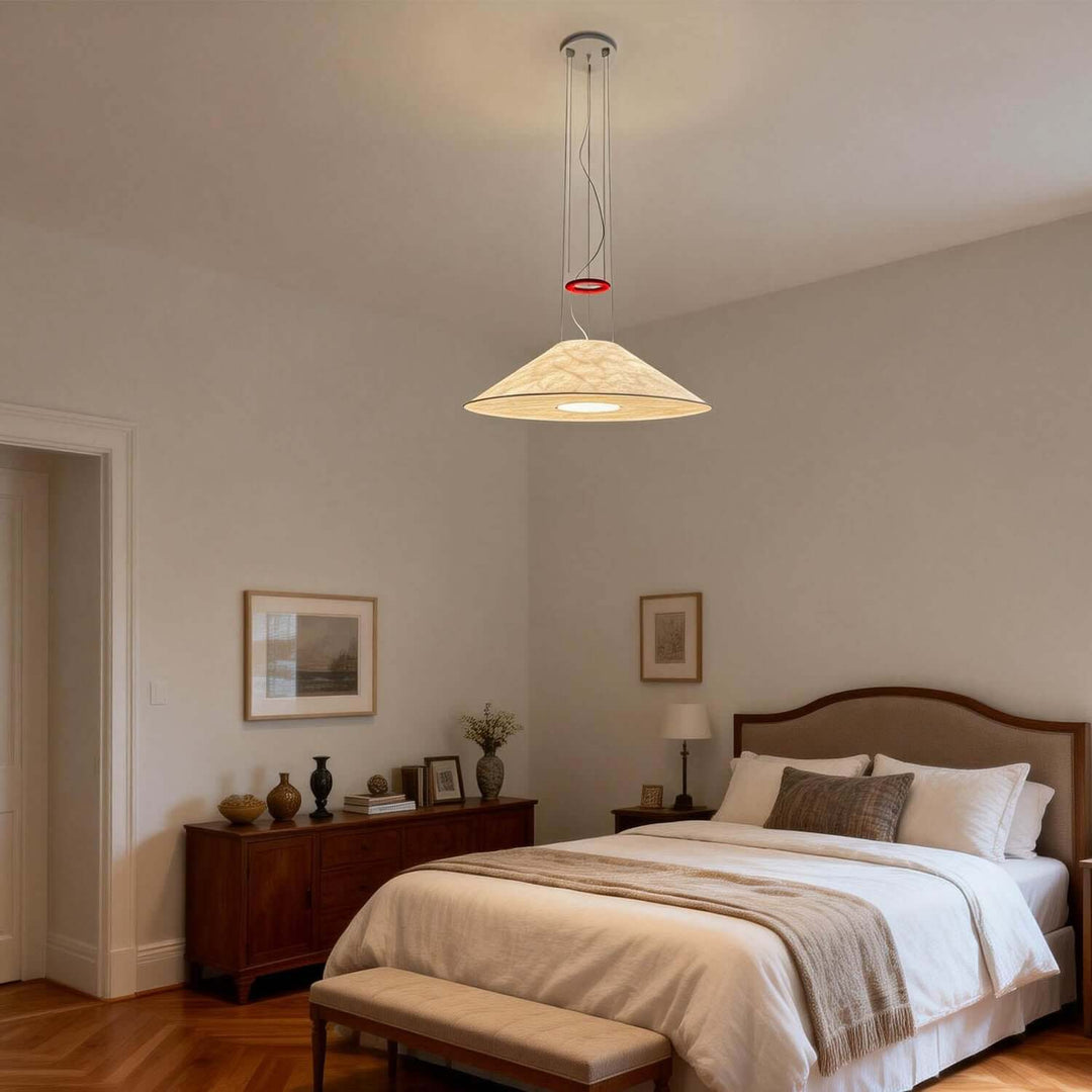 Velliora Pendant Lamp – Modern Creative Cone-shaped Paper Chandelier