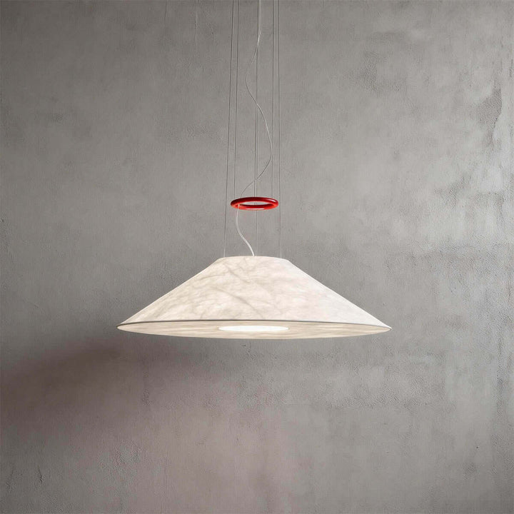 Velliora Pendant Lamp – Modern Creative Cone-shaped Paper Chandelier