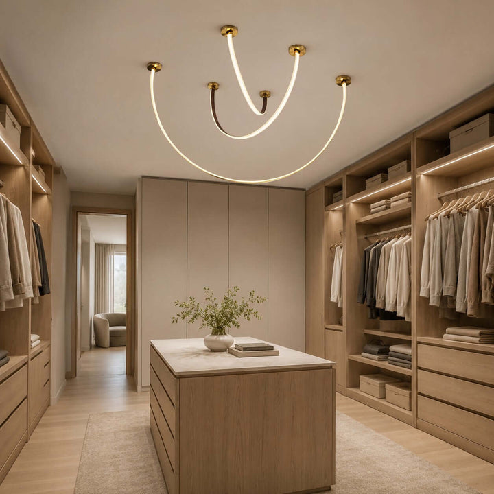 Velmara Chandelier - Modern Silicone Leather Dining Room Light | Vinlighting