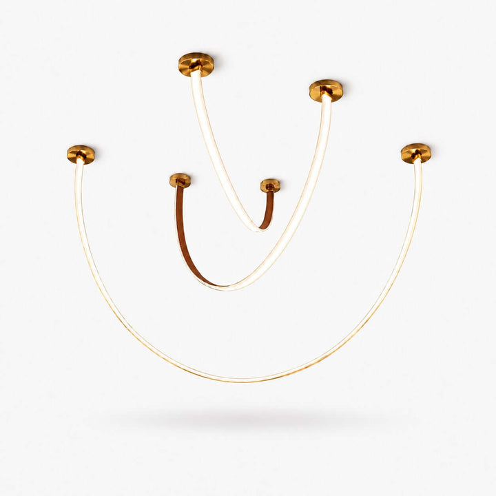 Velmara Chandelier - Modern Silicone Leather Dining Room Light | Vinlighting