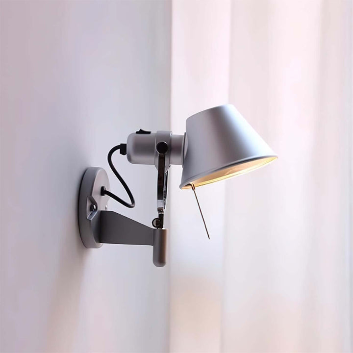 Velmoro Wall Sconce – Simple Industrial Adjustable Swing Arm