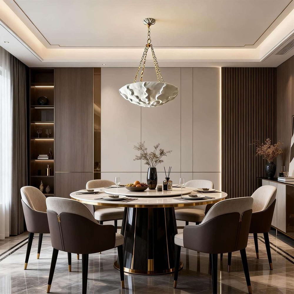Velrion Chandelier – Modern Creative Plaster Chandelier