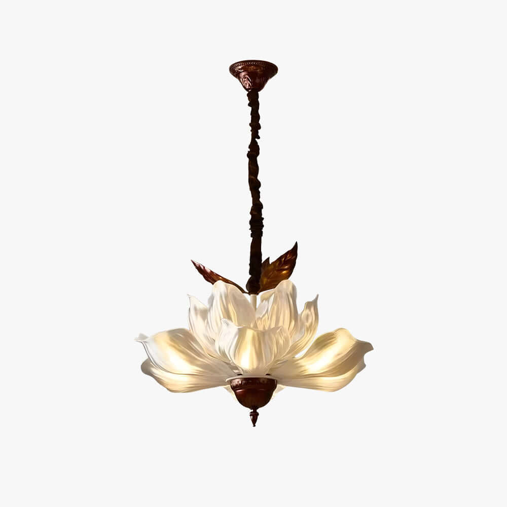 Veltra Chandelier – French Creative Petal Acrylic Light