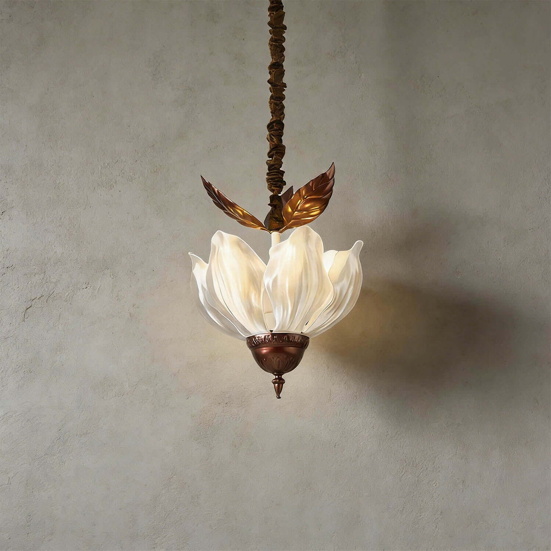 Veltra Chandelier – French Creative Petal Acrylic Light