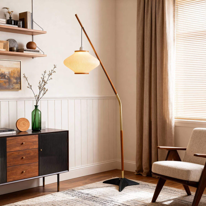 Venari Floor Lamp – Nordic Retro Acrylic Floor Lamp