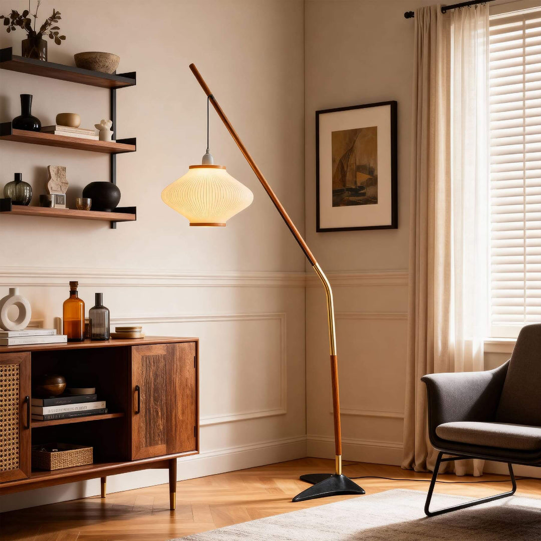 Venari Floor Lamp – Nordic Retro Acrylic Floor Lamp