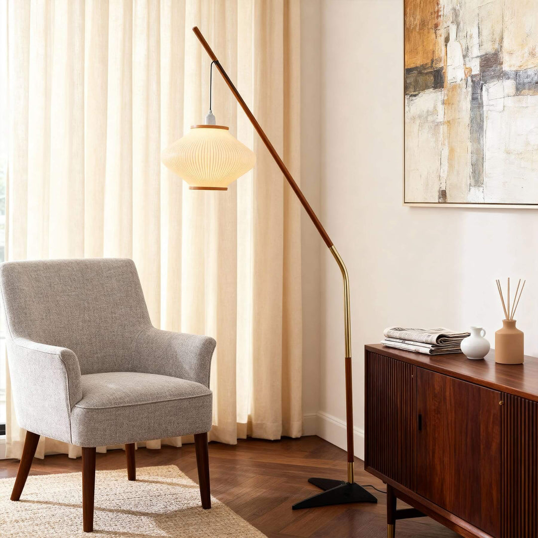 Venari Floor Lamp – Nordic Retro Acrylic Floor Lamp