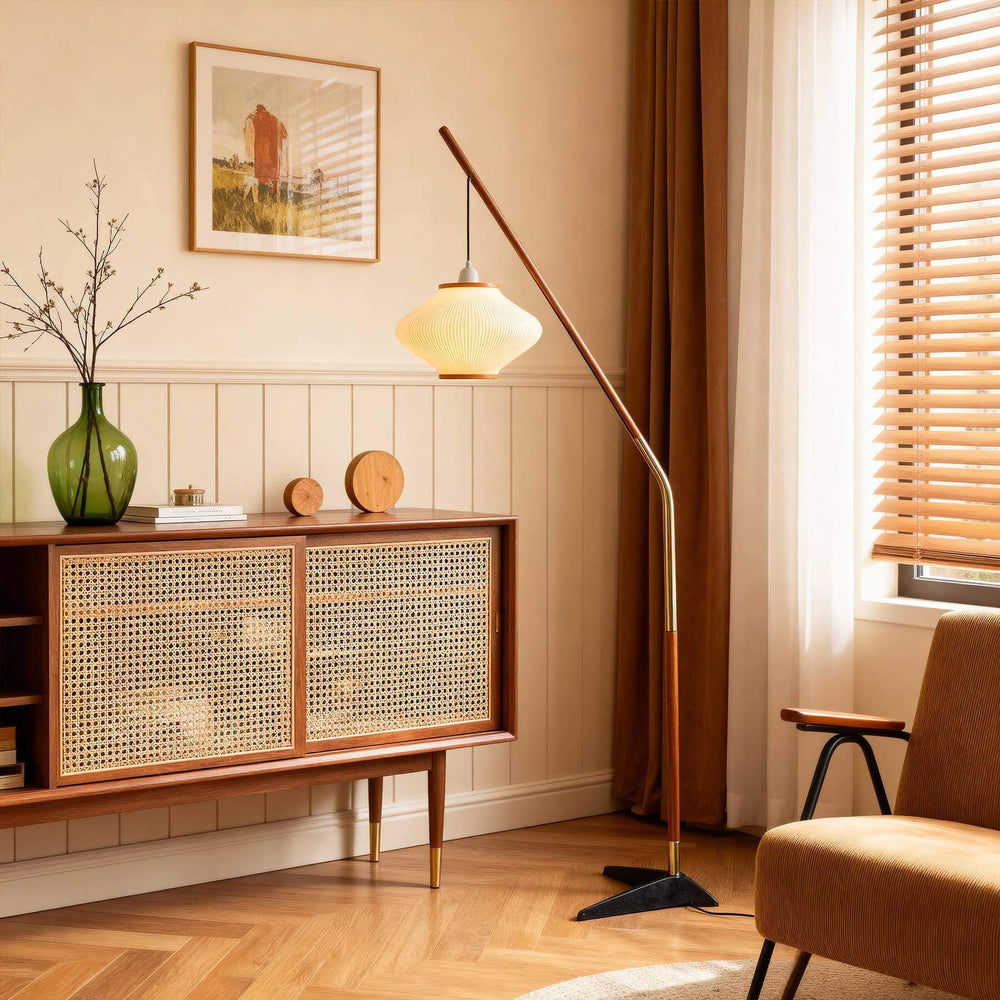 Venari Floor Lamp – Nordic Retro Acrylic Floor Lamp