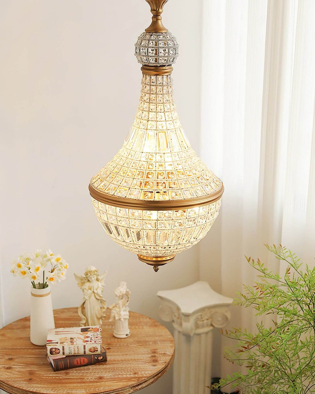 Venera Chandelier - Contemporary Crystal Light for Living Room