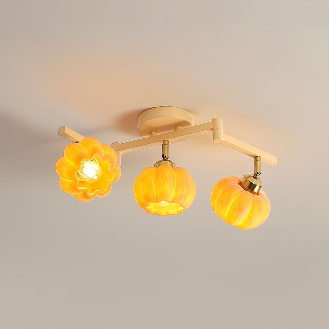 Venus Pumpkin Ceiling Lamp – Adjustable Multi-Head Light Fixture | Vinlighting | Vinlighting