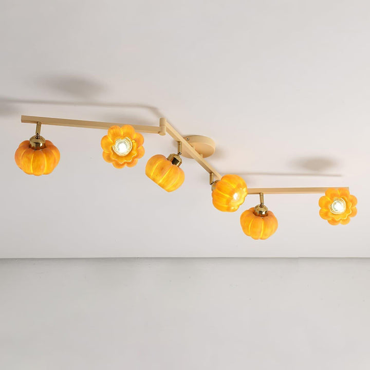 Venus Pumpkin Ceiling Lamp – Adjustable Multi-Head Light Fixture | Vinlighting | Vinlighting