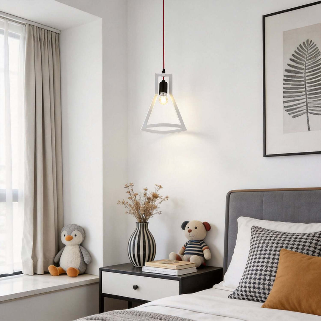 Veqon Pendant Light - Nordic Minimalist Geometric Wood Light