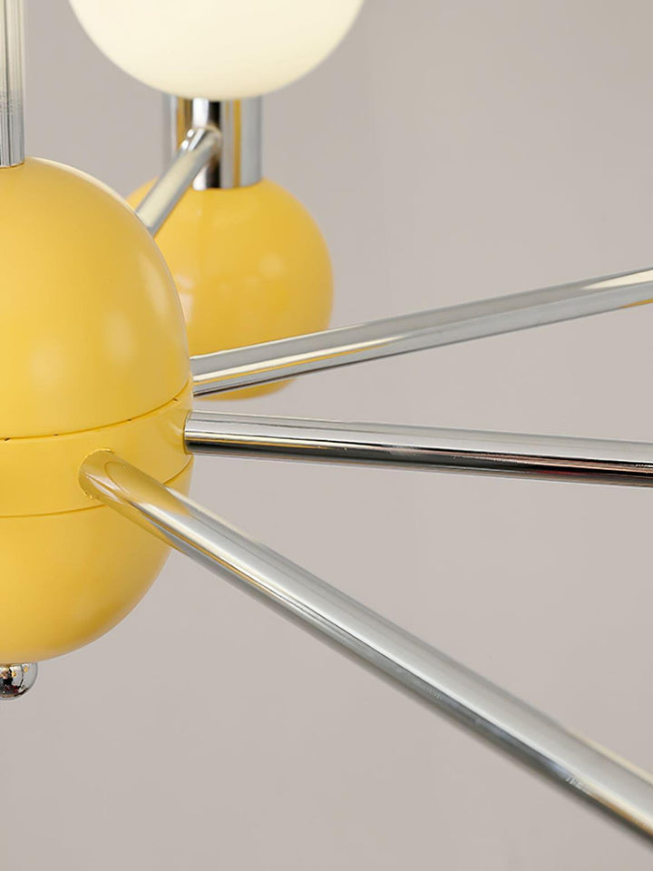 Vera Bicolor Chandelier | Modern Metal & Glass Ceiling Light | Vinlighting | Vinlighting