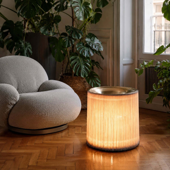 Verlune Table Lamp - Minimal Vintage Fringe Ambient Table Lamp | Vinlighting