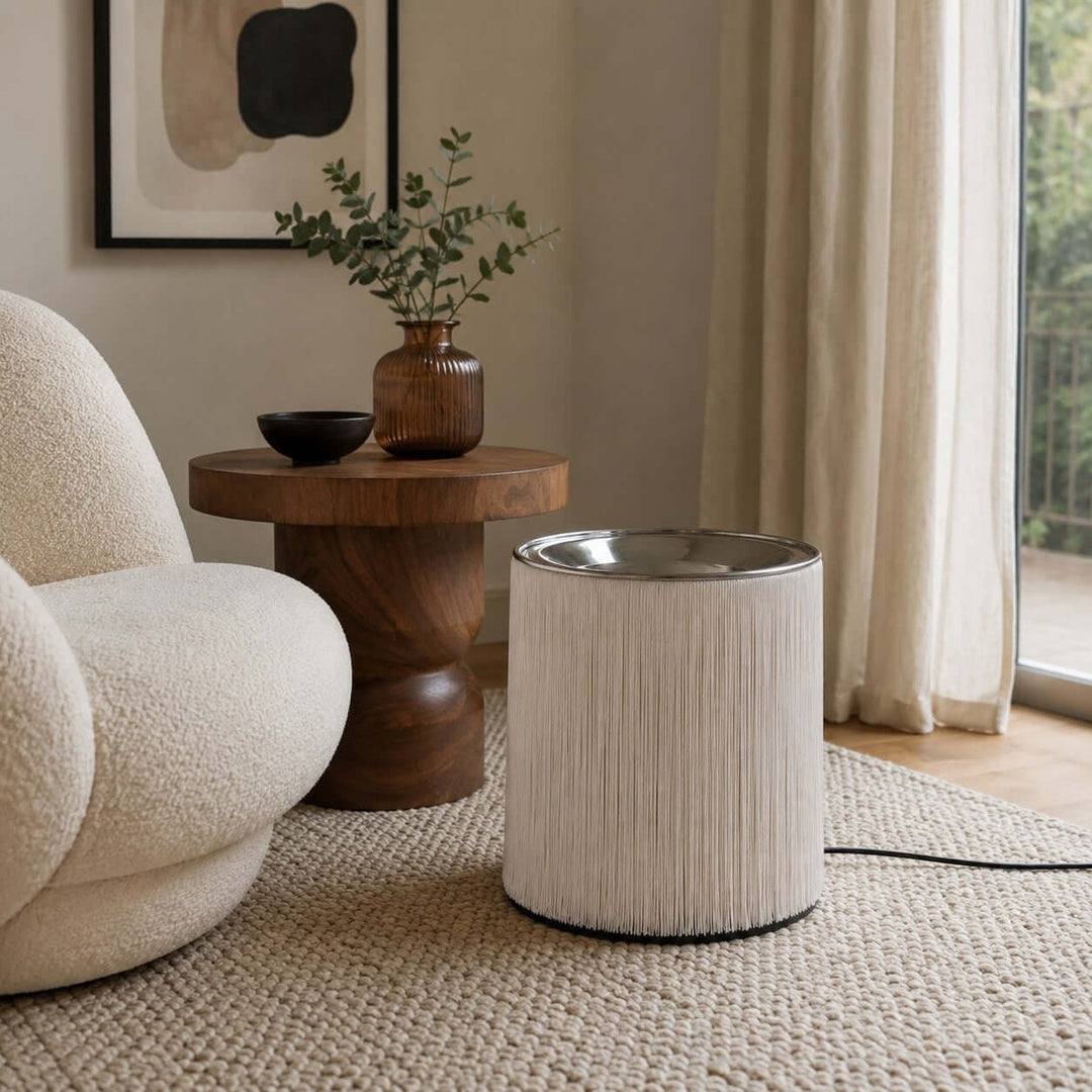 Verlune Table Lamp - Minimal Vintage Fringe Ambient Table Lamp | Vinlighting