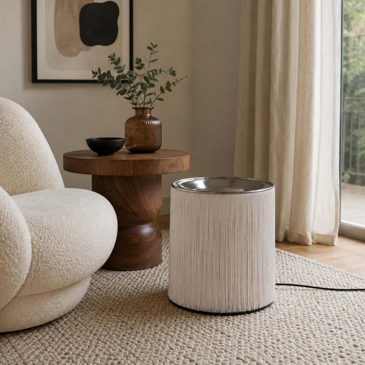 Verlune Table Lamp - Minimal Vintage Fringe Ambient Table Lamp | Vinlighting