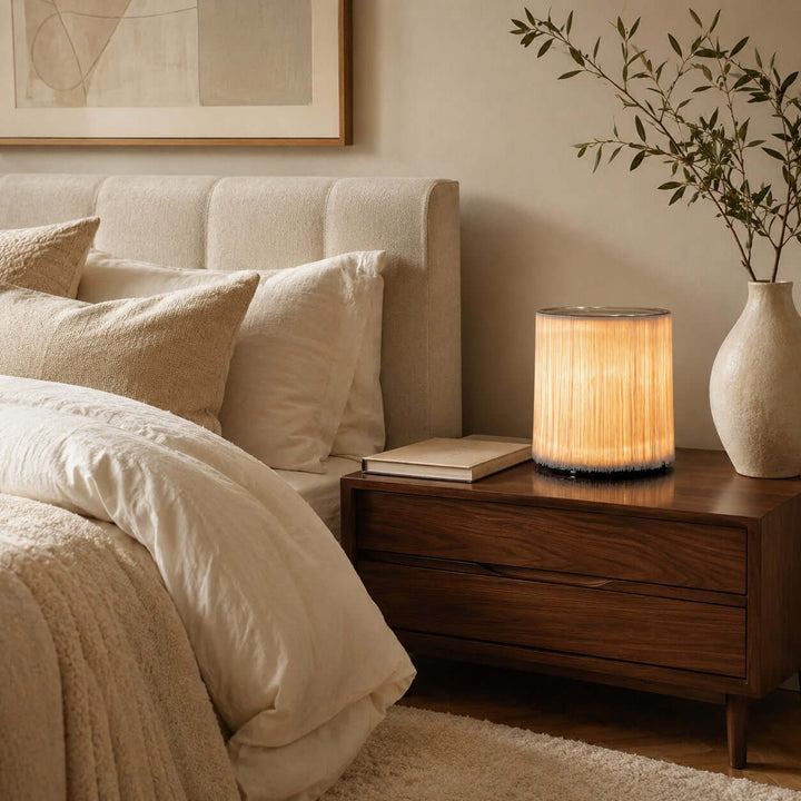 Verlune Table Lamp - Minimal Vintage Fringe Ambient Table Lamp | Vinlighting