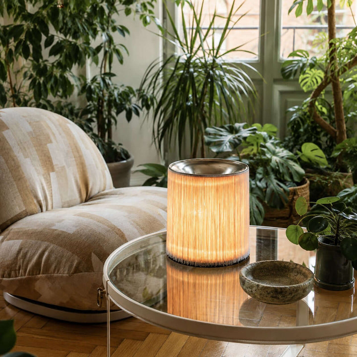 Verlune Table Lamp - Minimal Vintage Fringe Ambient Table Lamp | Vinlighting