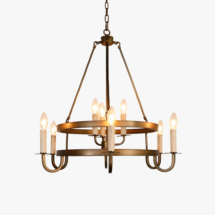 Verno Lavi Chandelier – Retro Dining Room Decorative Lamp