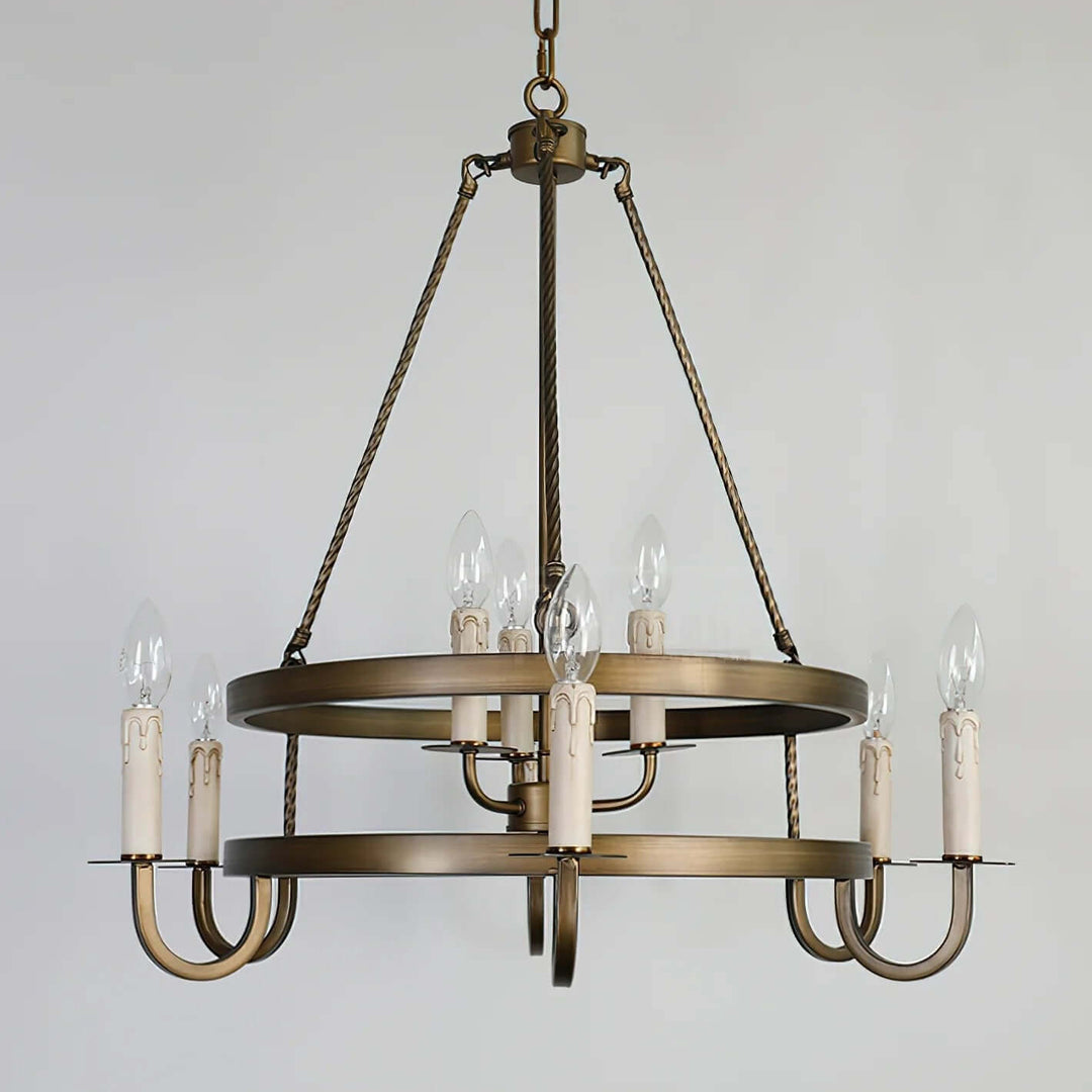 Verno Lavi Chandelier – Retro Dining Room Decorative Lamp