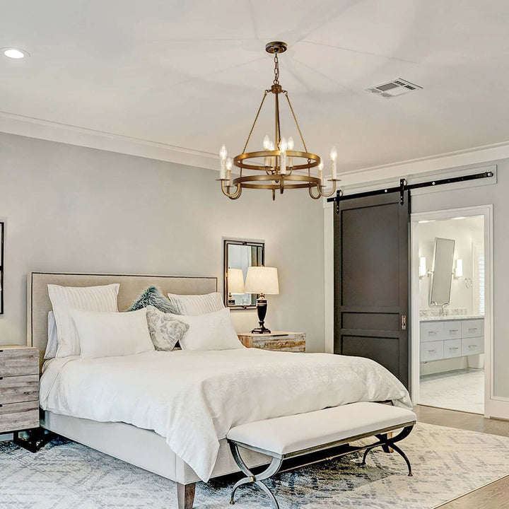 Verno Lavi Chandelier – Retro Dining Room Decorative Lamp